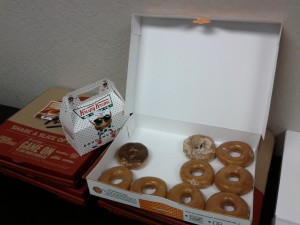 Krispy Kreme (and Pizza)