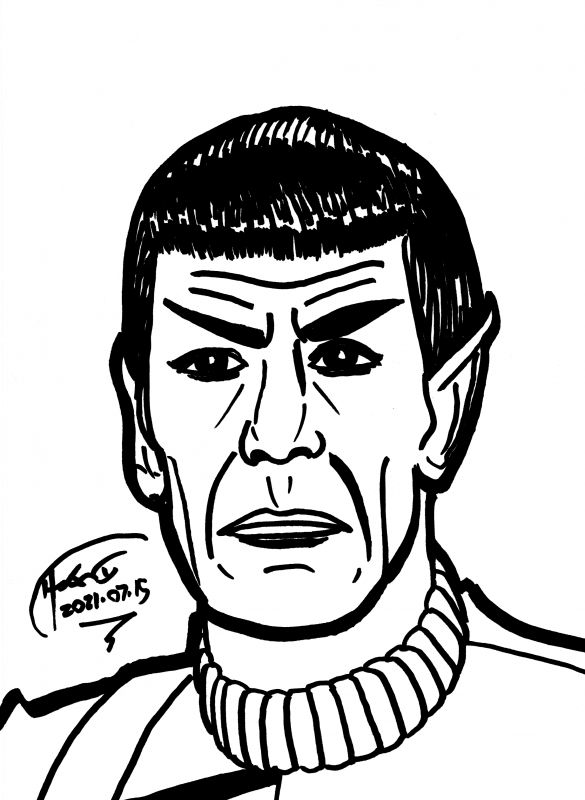 spock sketch