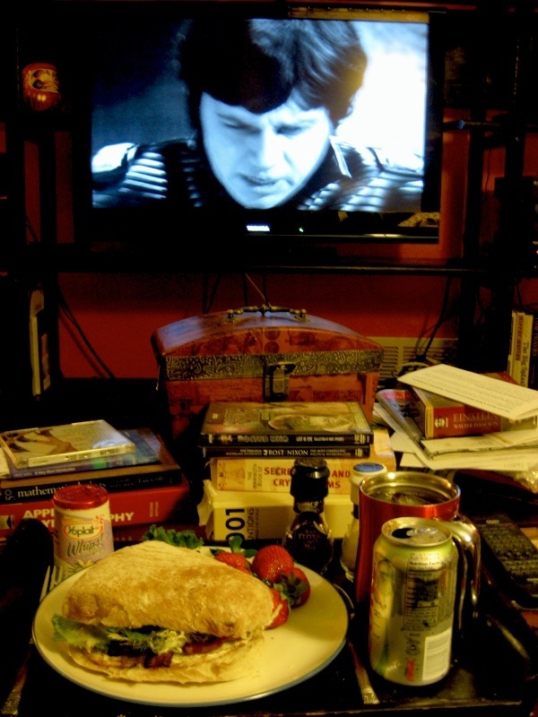 doctor who enemy of the world and a sandwich